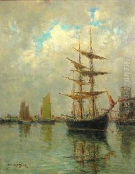 Boats In A Harbor (the Last Haren) - view 1