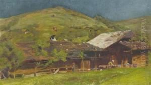 A Farm by Ernst Stuckelberg