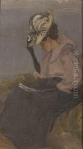 The Lavender Blouse by Arthur Haythorne Studd