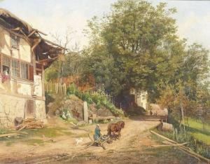 Auf Dem Bauernhof. by Bernhard Studer