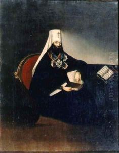 Portrait of the Metropolitan Philaret 1783-1867 by Anonymous Artist