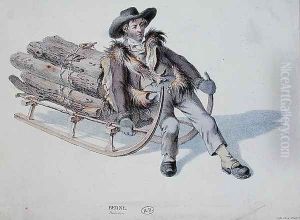 Sledger from the Berne District, early 19th century by Anonymous Artist