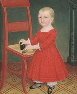 Boy with Blond Hair 1840 by Anonymous Artist