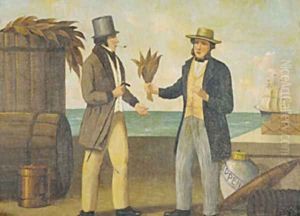 Tobacco Sign 1850 by Anonymous Artist