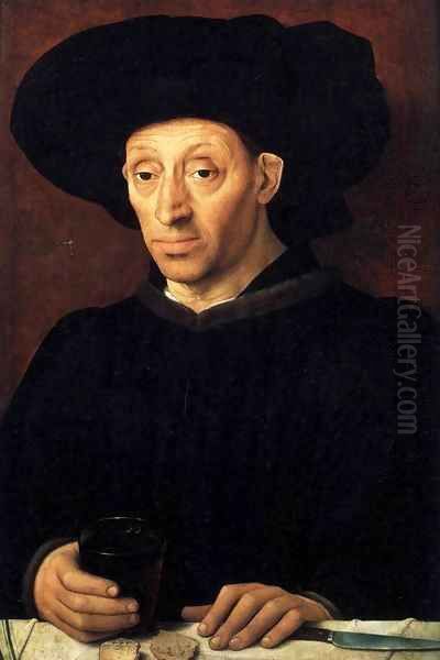 Man with a Glass of Wine 1450 - view 1