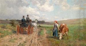Ausfahrt Ubers Land by Karl Stuhlmuller