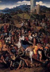 Mount Calvary 1520 by Anonymous Artist