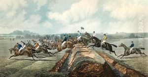 The Punchestown Races - Conyngham by John Sturgess