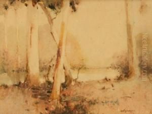 View Through The Trees by Reginald Ward Sturgess