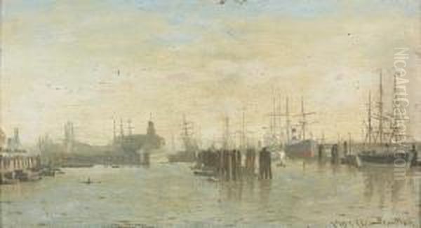 "hamburger Hafen". - view 1