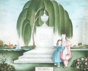 The Orphans 1830 by Anonymous Artist