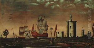 Seascape Fantasy 1770 1800 by Anonymous Artist