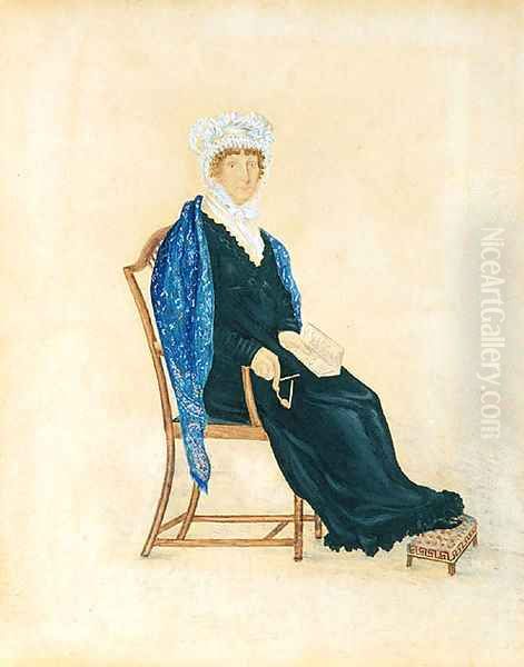 Portrait of Mrs. Crofts 1815 - view 1