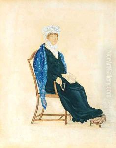Portrait of Mrs. Crofts 1815 by Anonymous Artist