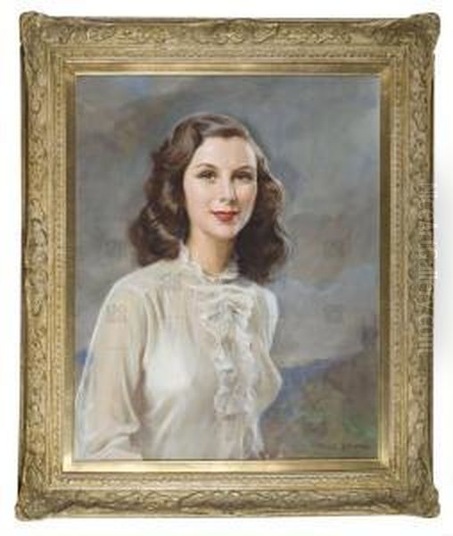 Portret Dziewczyny W Bialej Bluzce - view 1
