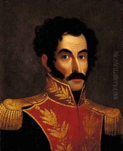 Retrato de Simon Bolivar by Anonymous Artist