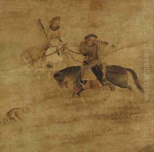 Autumn Hunting Outing by Anonymous Artist