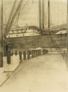 Waterfront, Brooklyn by Miklos Suba