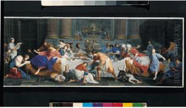 The Banquet At The House Of Simon - view 1