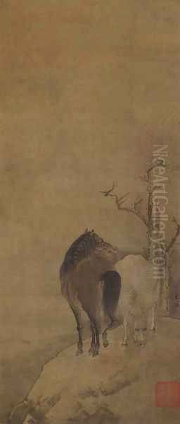 White Horse, Black Horse - view 1