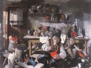Alarckeszito, 1941 by Vilmos Aba-Novak