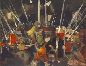 Cirkusz, 1935 by Vilmos Aba-Novak