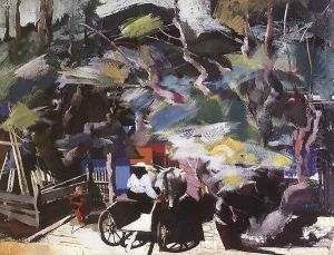 Hazafele, 1937 by Vilmos Aba-Novak