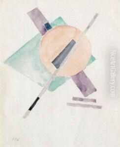 Composition by Nikolai Suetin
