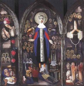 Arpadhazi Szent Erzsebet, 1931 by Vilmos Aba-Novak