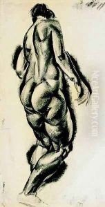 Allo noi akttanulmany, 1921 by Vilmos Aba-Novak