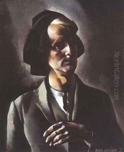 Barettes onarckep, 1920 by Vilmos Aba-Novak