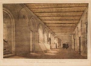 Die Diehle Im Marien-magdalenen Kloster In Hamburg by Peter Suhr