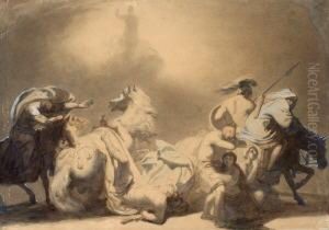Die Bekehrung Des Saulus by Rudolf Suhrlandt