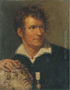 Portrait Of Bertel Thorvaldsen, Danish Sculptor Portrait Of Bertel Thorvaldsen, Danish Sculptor