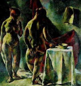 Noi aktok, 1921 by Vilmos Aba-Novak