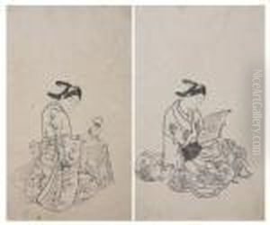 Kawana-gusa by Nishikawa Sukenobu