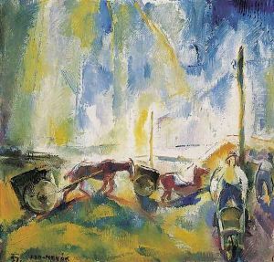 Kubikosok, 1927 by Vilmos Aba-Novak