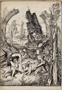 Three Drawings For An Unpublished Politicalcartoon Book by Edmund Joseph Sullivan