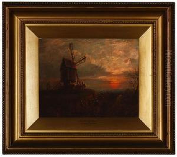 A Stormy Sunset - view 1
