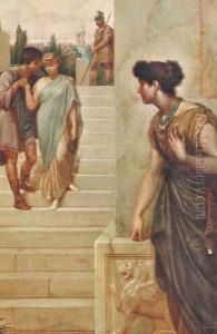 Men Were Deceivers Ever
Oleo Sobre Tela by William Holmes Sullivan