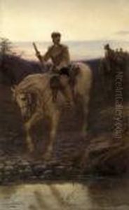 Mounted Roundheads by William Holmes Sullivan