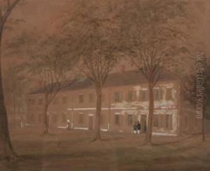 Barracks Building At West Point by Alfred, General Sully