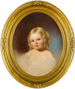 Portrait Of Elizabeth Godey by Jane Cooper Sully