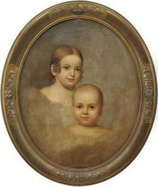 Double Child Portrait - view 1