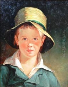 Boy In A Straw Hat