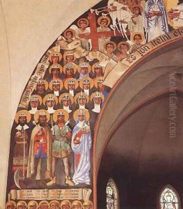 Last Judgment (left view) 1933 by Vilmos Aba-Novak