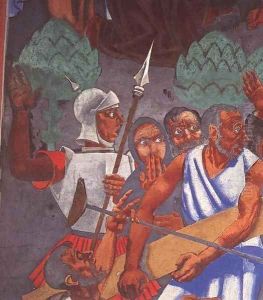 Last Judgment (detail) 1933 2 by Vilmos Aba-Novak