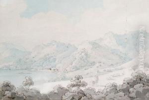 Ullswater Lake Towards Patterdale; And Ullswater From Glencoyne by Thomas Sunderland