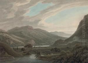 View Of Ullswater With Place Fell