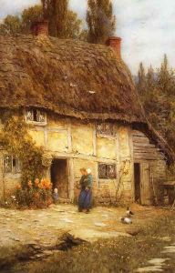 Surrey Farmhouse by Helen Mary Elizabeth Allingham